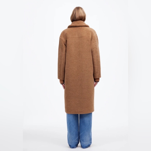 Madewell Teddy Long Coat - Picture 10 of 10
